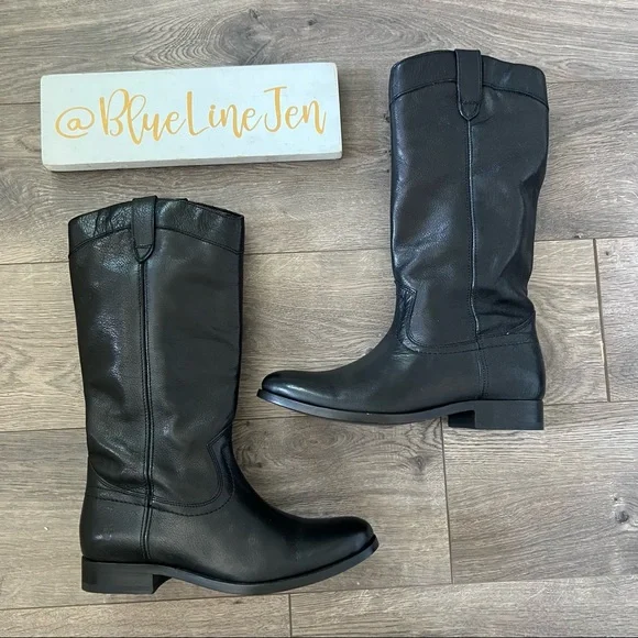 Frye Shoes Frye Melissa Pull On Leather Boots Nwt Poshmark